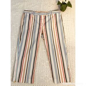🆕M by Missoni Multicolored Striped Crop Pants